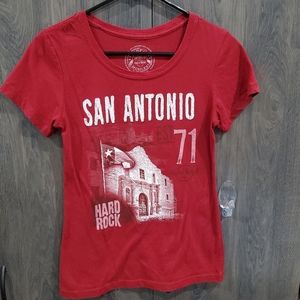 Hard Rock the World T-Shirt San Antonio Alamo 1971 Size Small